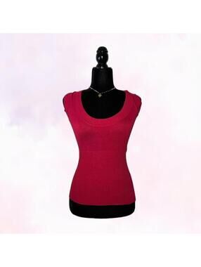 Magenta Pink Y2K 2000s Dynamite Top Size XS Coquette McBling Cute